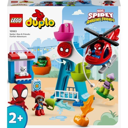Конструктор LEGO DUPLO Super Heroes Человек-паук и друзья Приключения на ярмарке 41 деталь