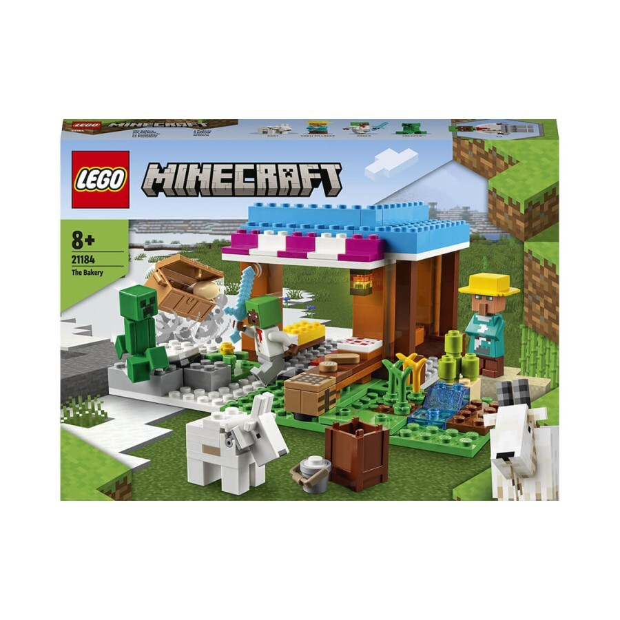 Конструктор LEGO Minecraft Пекарня 154 деталі: ціни та характеристики