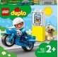 Конструктор LEGO DUPLO Town Полицейский мотоцикл 5 деталей