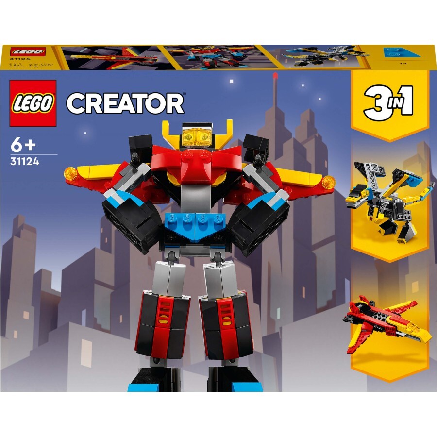 Конструктор LEGO Creator Суперробот 159 деталей: цены и характеристики