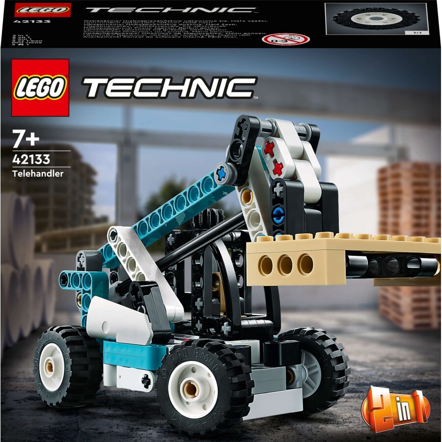Конструктор LEGO Technic Телескопический погрузчик 143 деталей: цены и характеристики