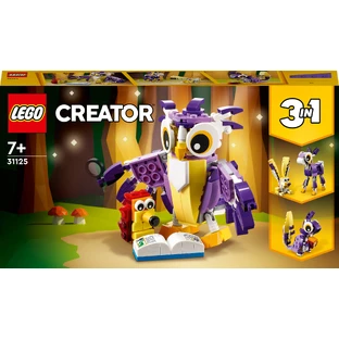 Конструктор LEGO Creator Дивовижні лісові жителі 175 деталей