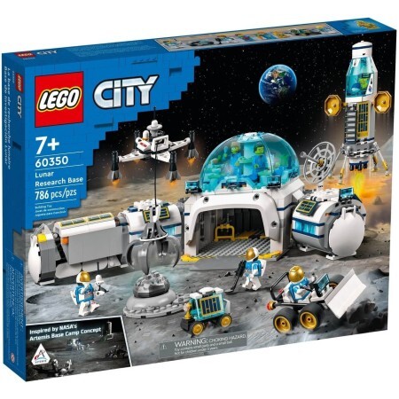 Конструктор LEGO City Space Місячна наукова база 786 деталей