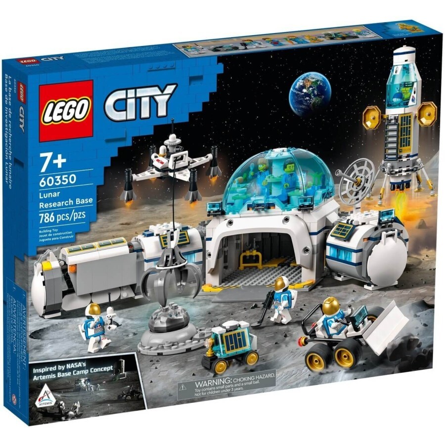 Конструктор LEGO City Space Місячна наукова база 786 деталей: ціни та характеристики