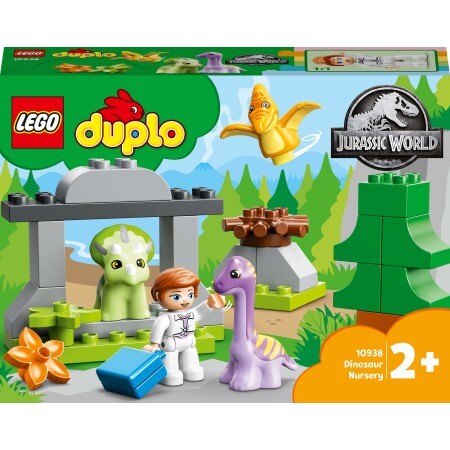Конструктор LEGO DUPLO Jurassic World Ясли для динозавров 27 деталей