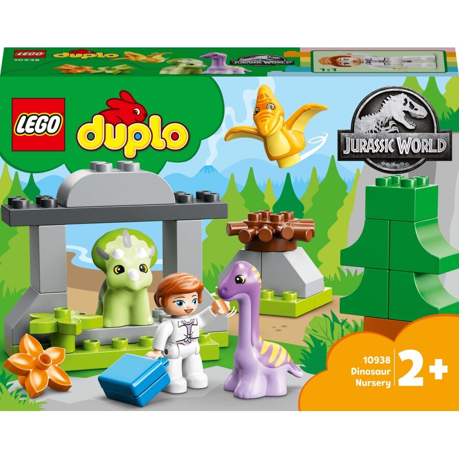 Конструктор LEGO DUPLO Jurassic World Ясли для динозавров 27 деталей: цены и характеристики