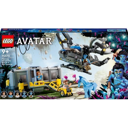 Конструктор LEGO Avatar Гори Алілуя 26-а ділянка та вантажний конвертоплан Самсон 887 деталей