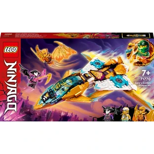 Конструктор LEGO Ninjago Літак Золотого дракона Зейна 258 деталей