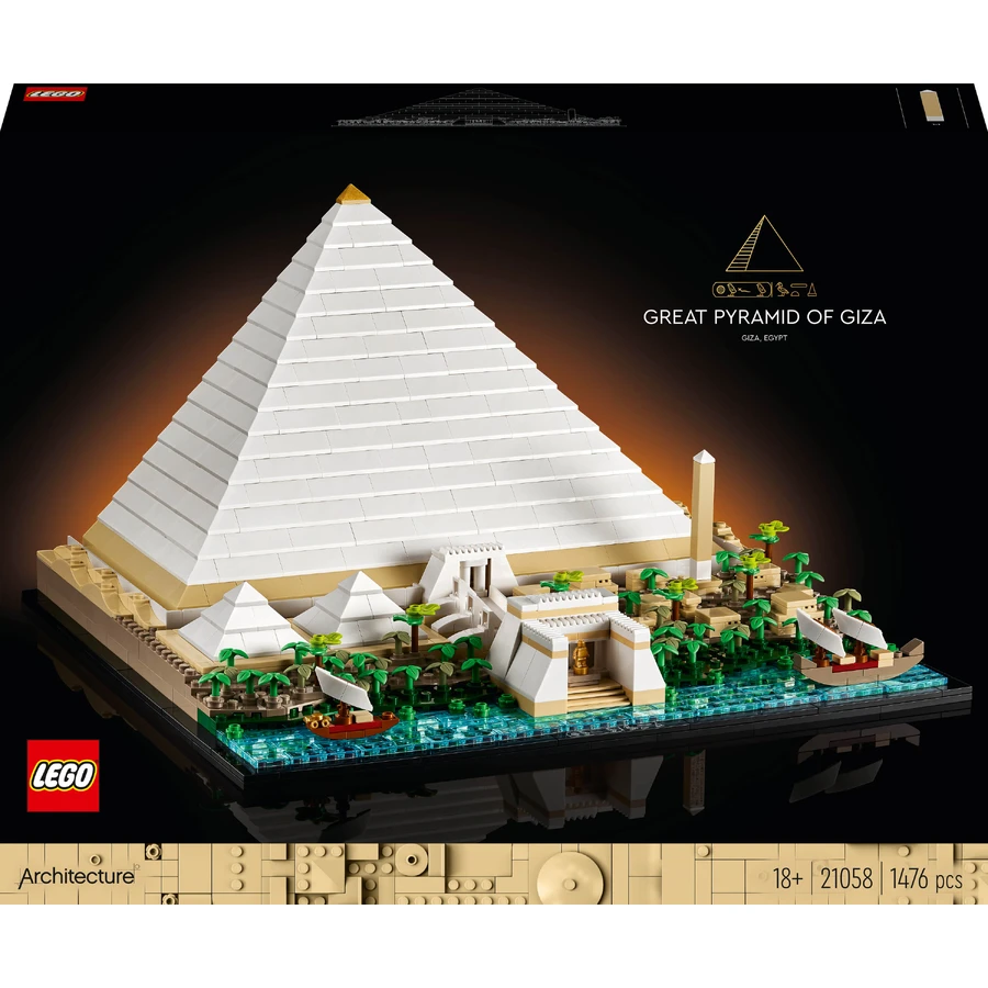 Конструктор LEGO Architecture Пирамида Хеопса: цены и характеристики
