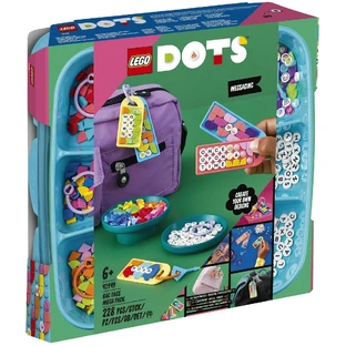 Конструктор LEGO DOTS Великий набір бирок для сумок написи 228 деталей