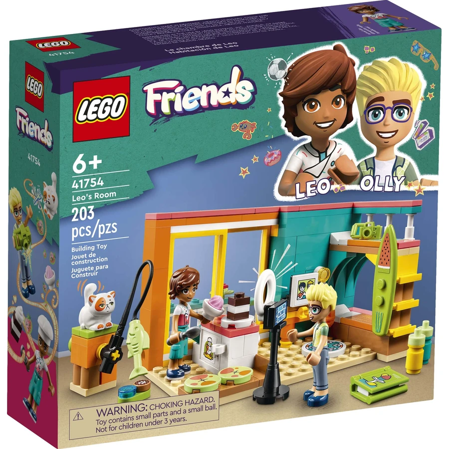 Конструктор LEGO Friends Комната Лео 203 деталей: цены и характеристики