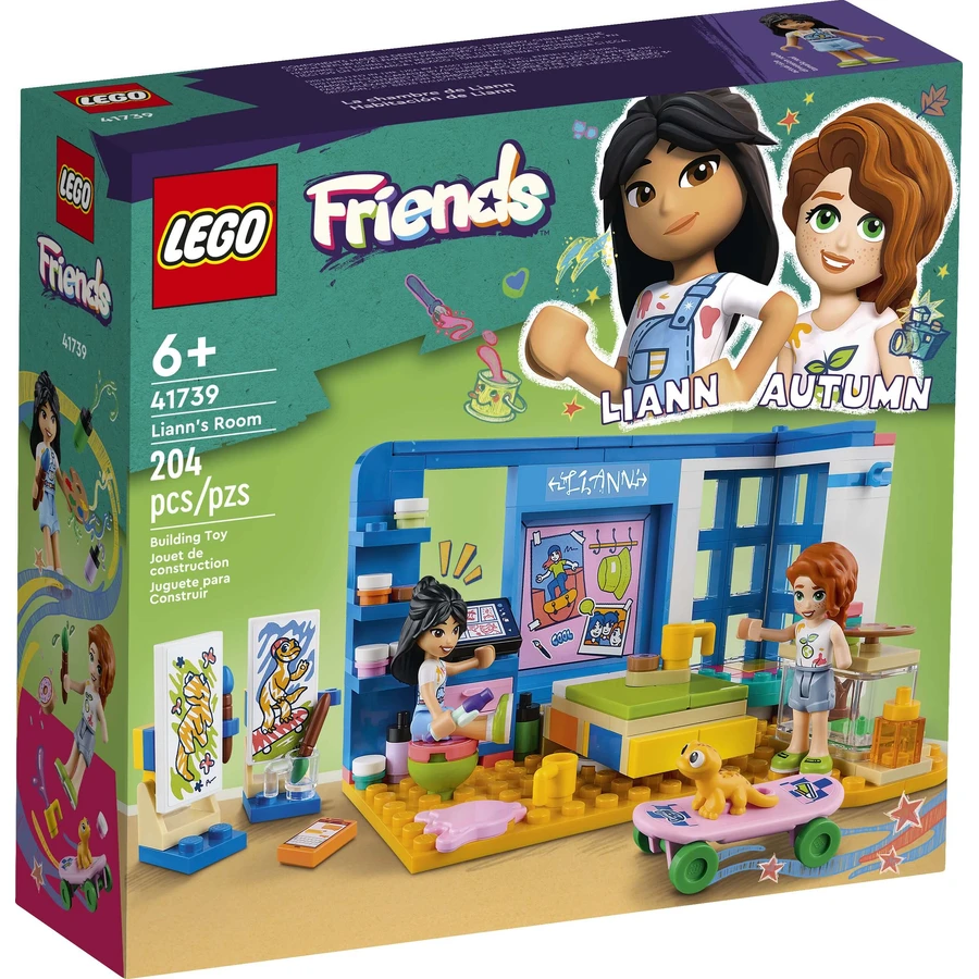 Конструктор LEGO Friends Комната Лиан 204 детали: цены и характеристики