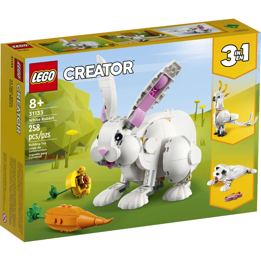 Конструктор LEGO Creator Білий кролик 258 деталей: ціни та характеристики