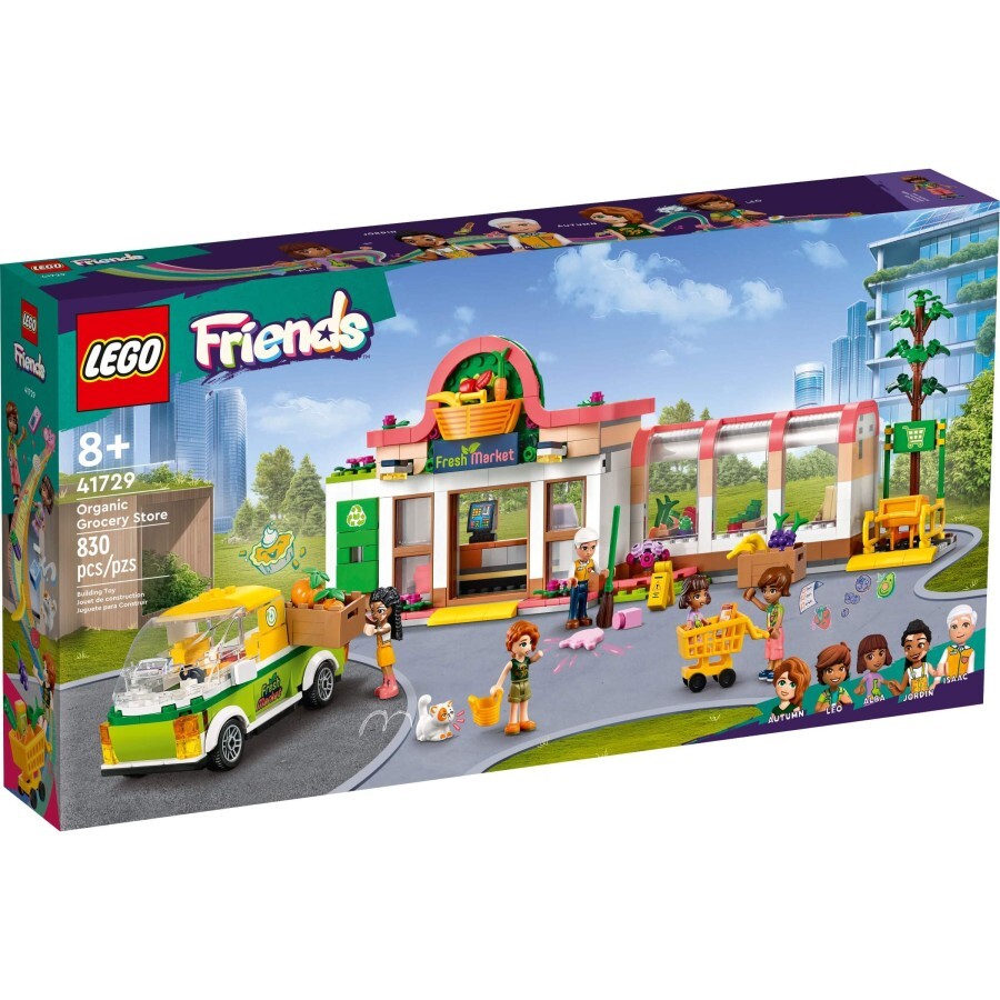 Конструктор LEGO Friends Магазин органических продуктов 830 деталей: цены и характеристики