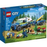 Конструктор LEGO City Мобильная площадка для дрессировки полицейских собак 197 деталей