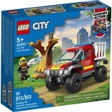 Конструктор LEGO City Пожарно-спасательный внедорожник 97 деталей
