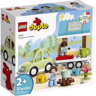 Конструктор LEGO DUPLO Town Семейный дом на колесах 31 деталь