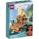 Конструктор LEGO Disney Princess Поисковая лодка Ваяны 321 деталь