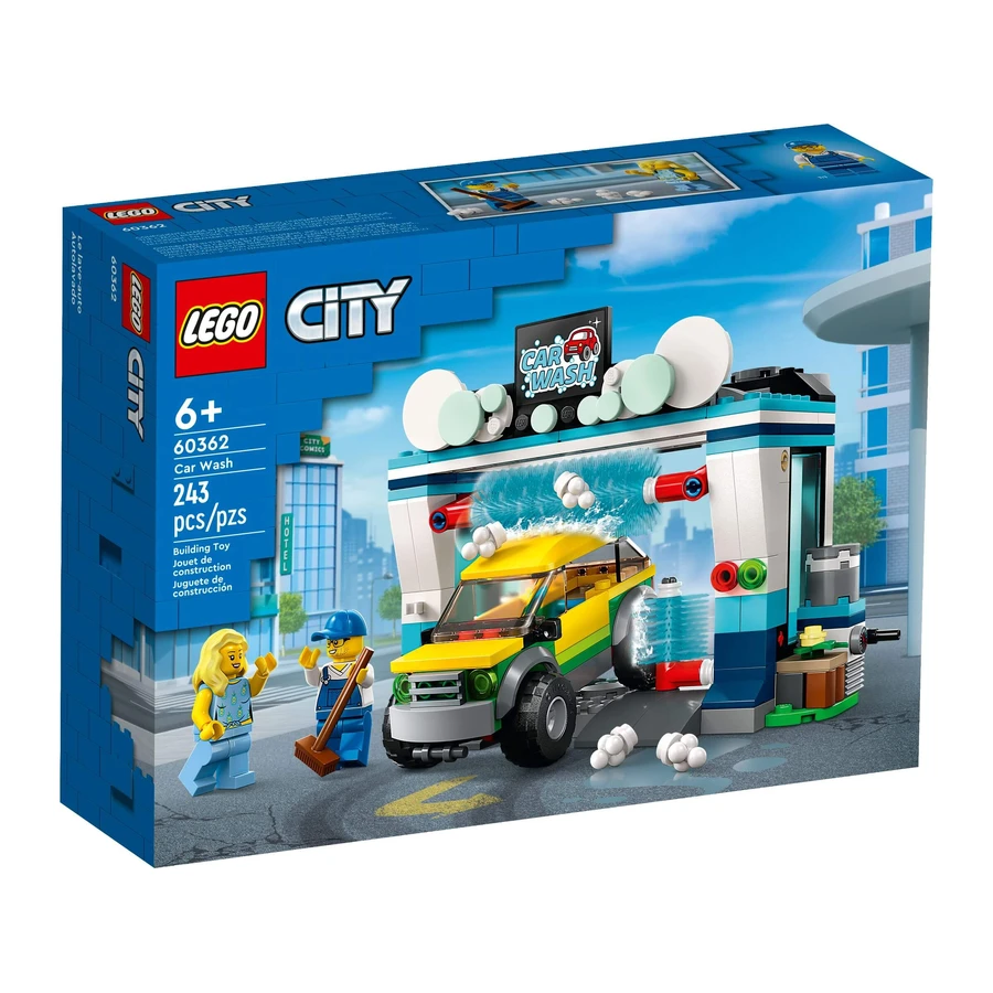 Конструктор LEGO City Автомийка 243 деталей: ціни та характеристики