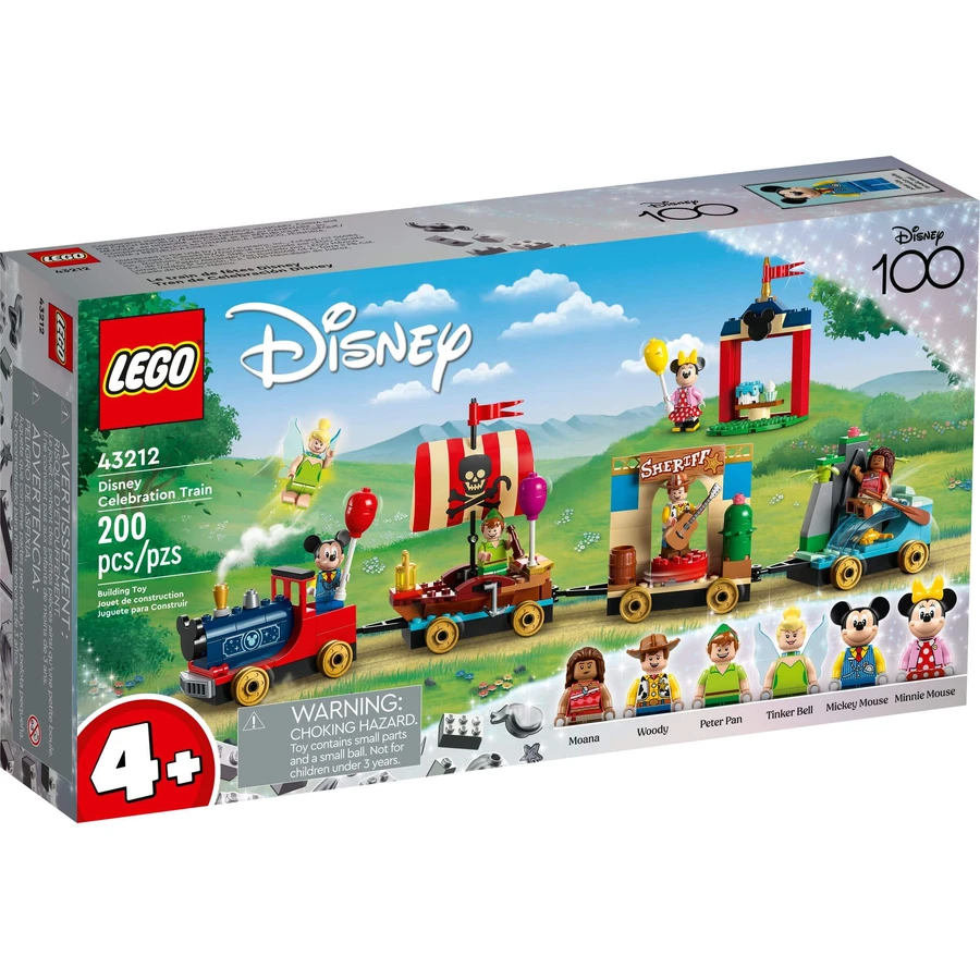 Конструктор LEGO Disney Classic Святковий діснеївський потяг 191 деталь: ціни та характеристики