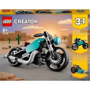 Конструктор LEGO Creator Вінтажний мотоцикл 128 деталей