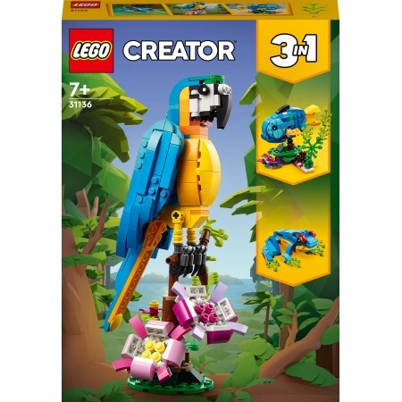 Конструктор LEGO Creator Екзотичний папуга 253 деталі