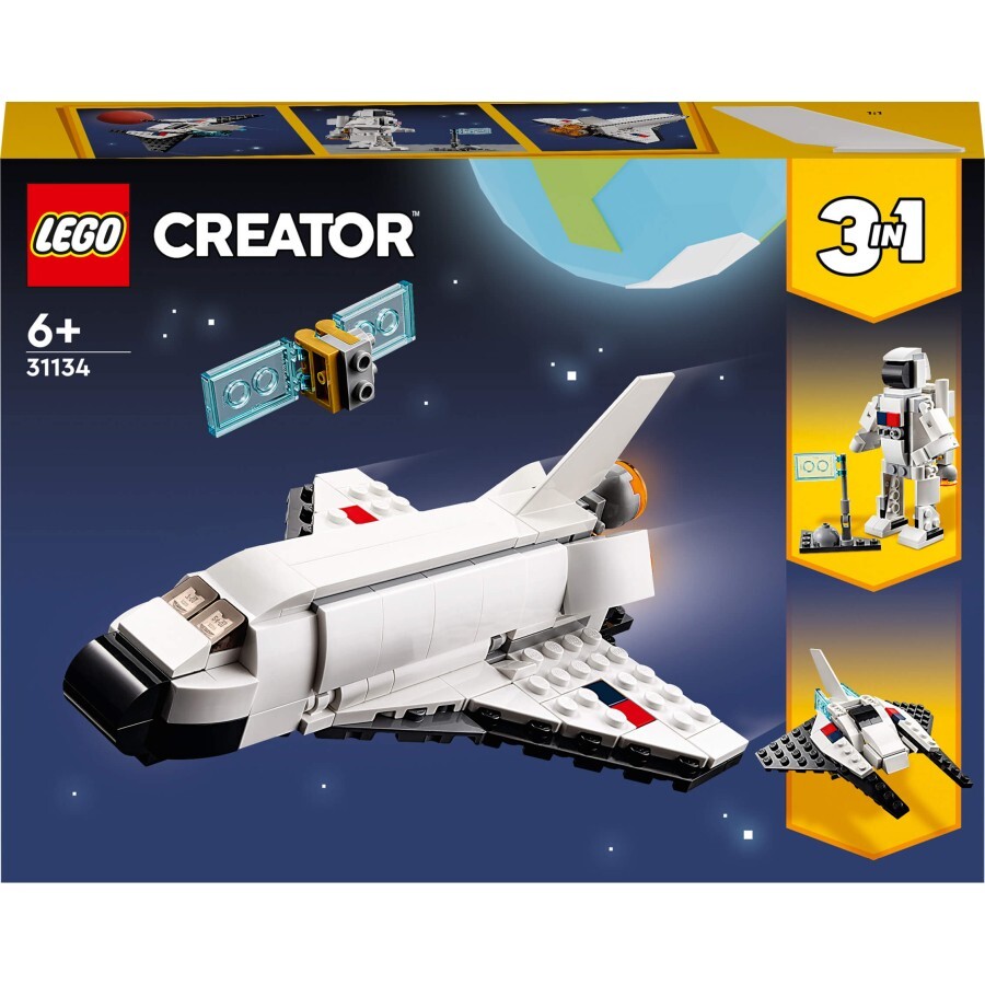 Конструктор LEGO Creator Космічний шатл 144 деталей: ціни та характеристики