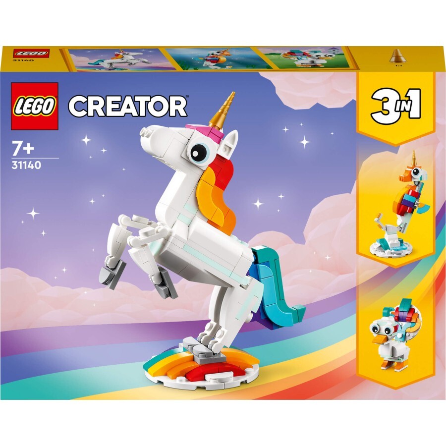 Конструктор LEGO Creator Магічний єдиноріг 145 деталей: ціни та характеристики