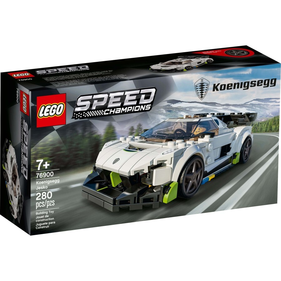 Конструктор LEGO Speed Champions Koenigsegg Jesko 280 деталей: ціни та характеристики