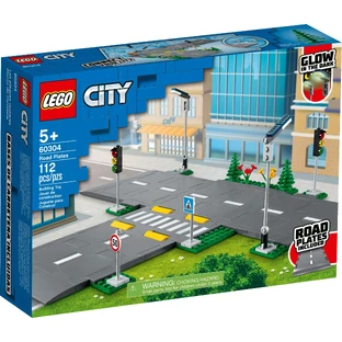 Конструктор LEGO City Town Дорожні плити 112 деталей