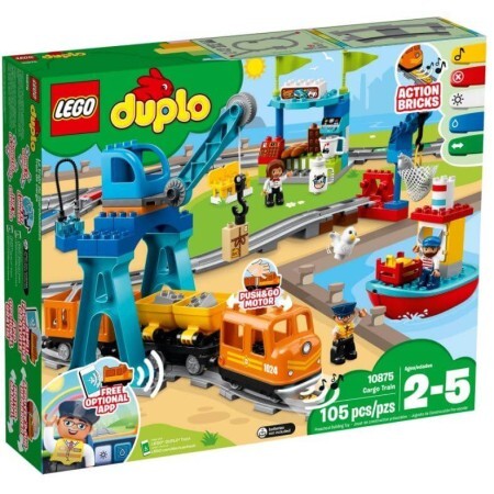 Конструктор LEGO Duplo Вантажний поїзд 105 деталей