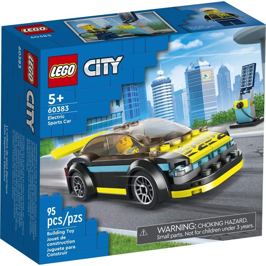 Конструктор LEGO City Електричний спортивний автомобіль 95 деталей: ціни та характеристики