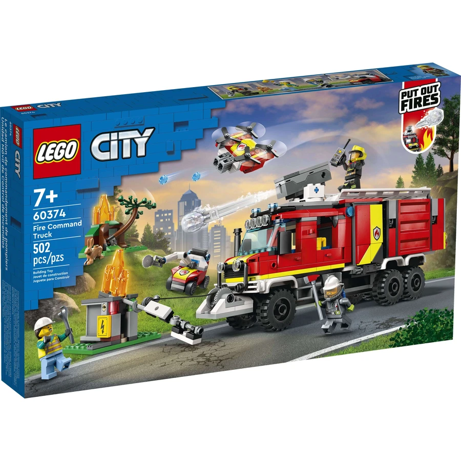 Конструктор LEGO City Пожарная машина 502 детали: цены и характеристики