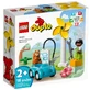Конструктор LEGO DUPLO Town Ветровая турбина и электромобиль 16 деталей