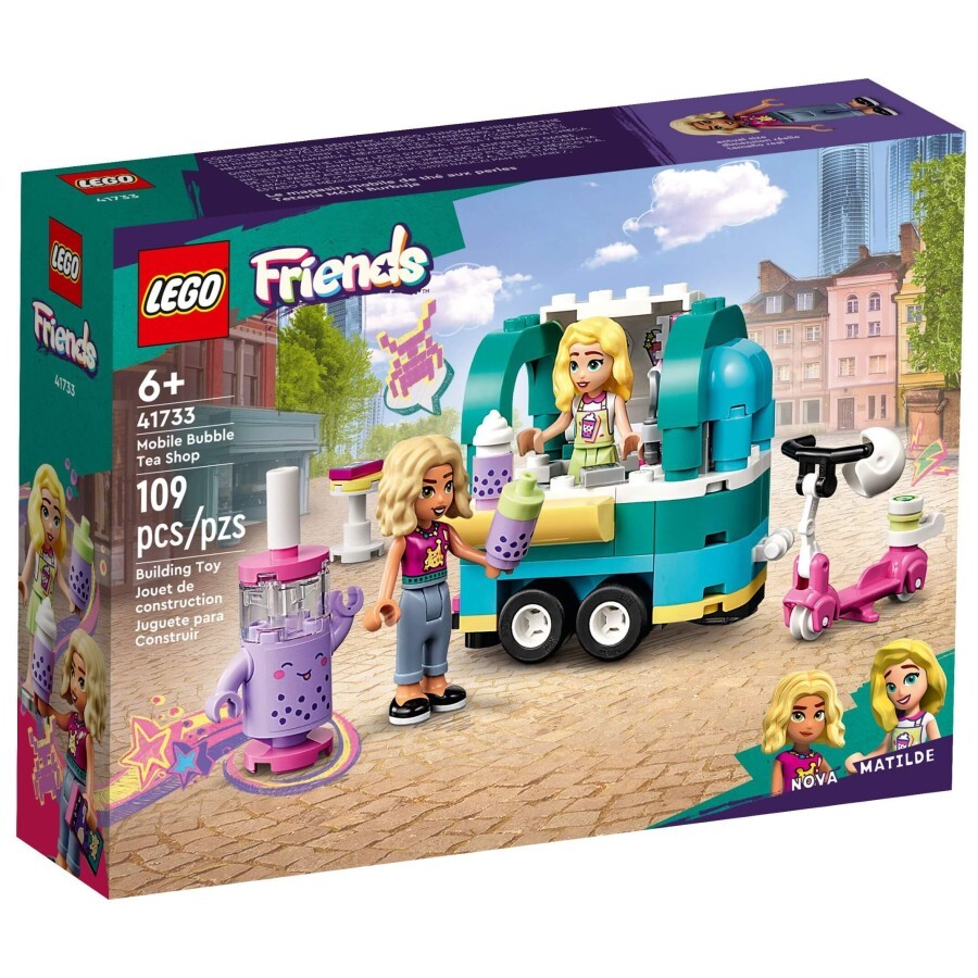 Конструктор LEGO Friends Бабл та кафе на колесах 109 деталей: ціни та характеристики