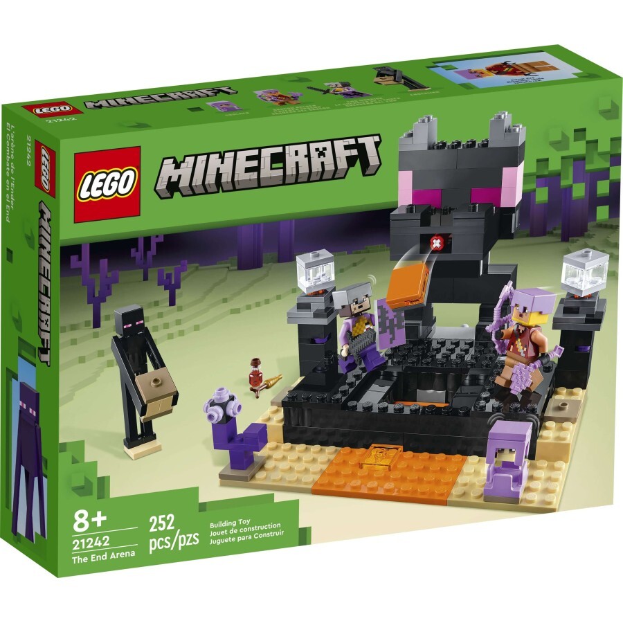 Конструктор LEGO Minecraft Конечная арена 252 детали: цены и характеристики