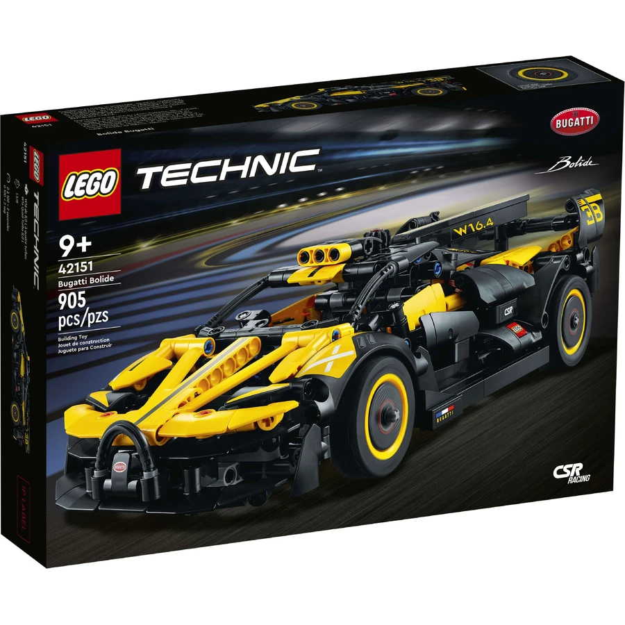 Конструктор LEGO Technic Bugatti Bolide 905 деталей: ціни та характеристики