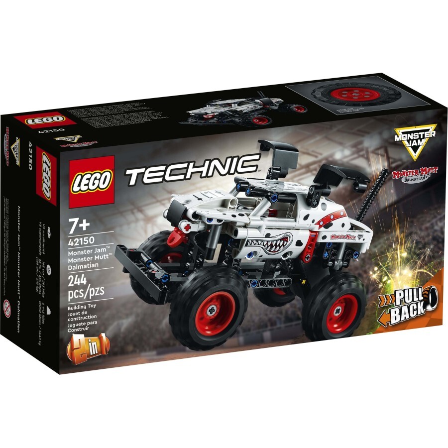 Конструктор LEGO Technic Monster Jam Monster Mutt Dalmatian 244 детали: цены и характеристики