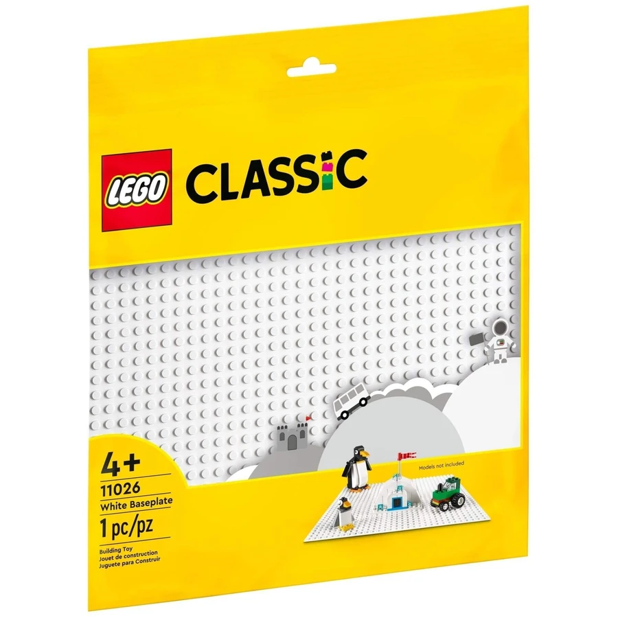 Конструктор LEGO Classic Базова пластина білого кольору: ціни та характеристики