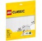Конструктор LEGO Classic Базова пластина білого кольору