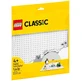 Конструктор LEGO Classic Базовая пластина белого цвета