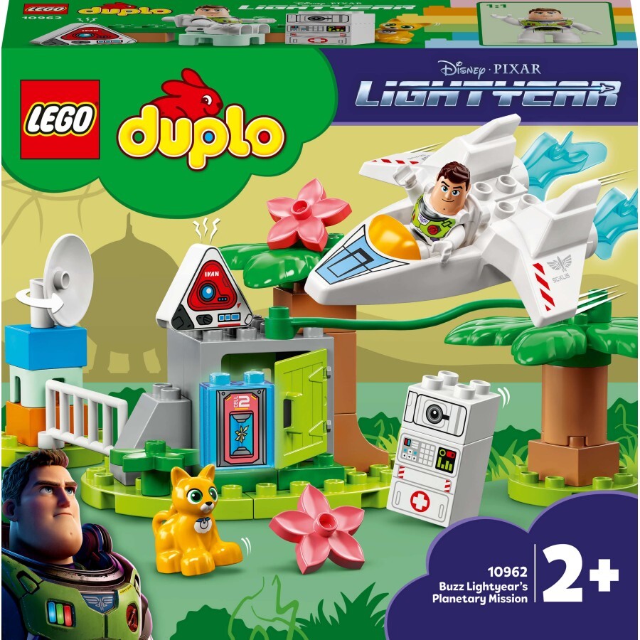 Конструктор LEGO DUPLO Disney Базз Спаситель и космическая миссия: цены и характеристики
