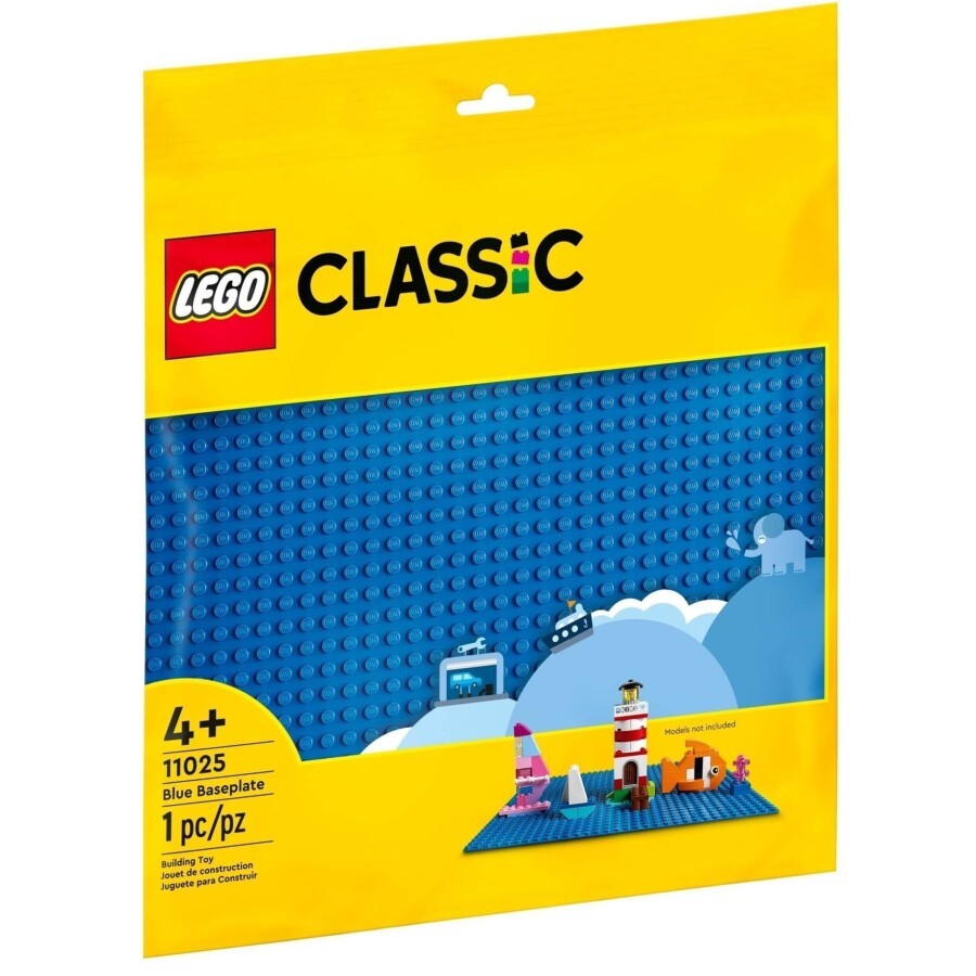 Конструктор LEGO Classic Базова пластина синього кольору: ціни та характеристики