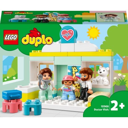 Конструктор LEGO DUPLO Town Похід до лікаря 34 деталі