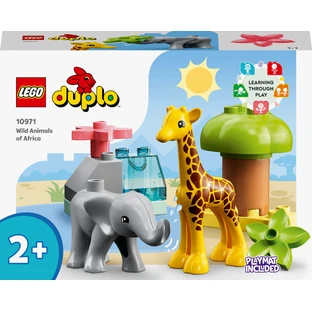 Конструктор LEGO DUPLO Town Дикі тварини Африки 10 деталей