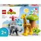 Конструктор LEGO DUPLO Town Дикі тварини Африки 10 деталей
