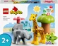 Конструктор LEGO DUPLO Town Дикие животные Африки 10 деталей