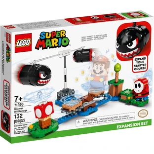 Конструктор LEGO Super Mario Огневой налет Билла-банзай дополнительный набор