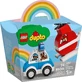Конструктор LEGO DUPLO My First Пожежний вертоліт та поліцейська машина