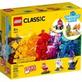 Конструктор LEGO Classic Прозрачные кубики для творчества 500 деталей